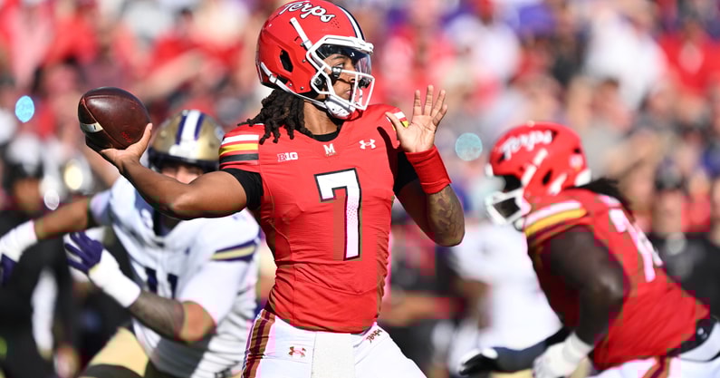 NCAA Football: Washington at Maryland