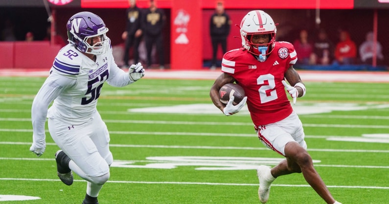 Jacory Barney Nebraska football