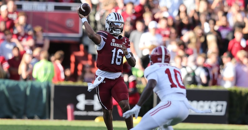 South Carolina QB LaNorris Sellers (Photo: CJ Driggers | GamecockCentral.com)