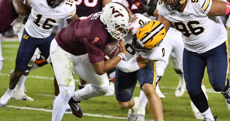 Cal linebacker Cade Uluave
