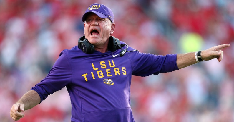 LSU coach Brian Kelly