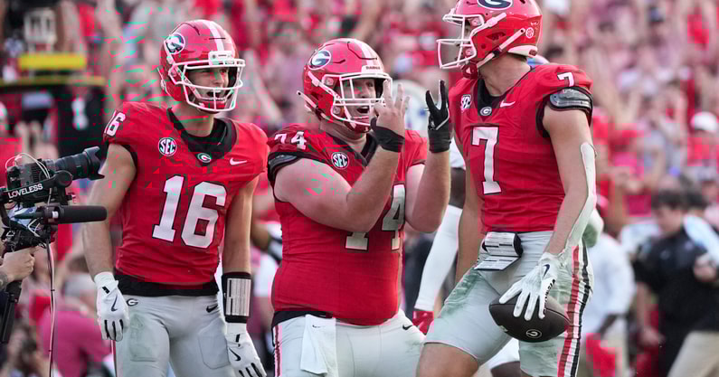 NCAA Football: Mississippi at Georgia