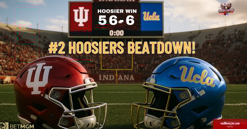 INDIANA 56-6 UCLA 6