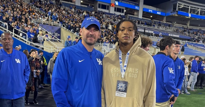 Sydney Padilla on his Kentucky visit (Photo provided by Sydney Padilla)