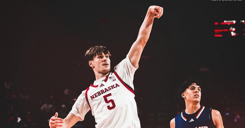 Braden Frager Nebraska basketball 2024-25
