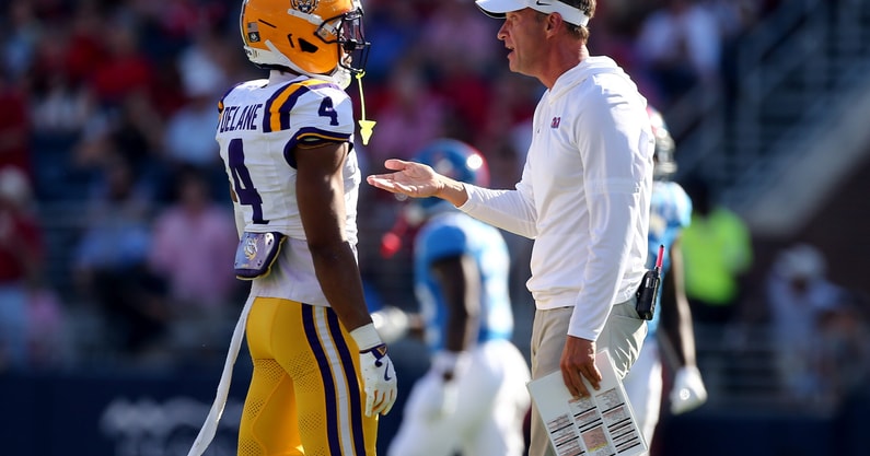 NCAA Football: Louisiana State at Mississippi