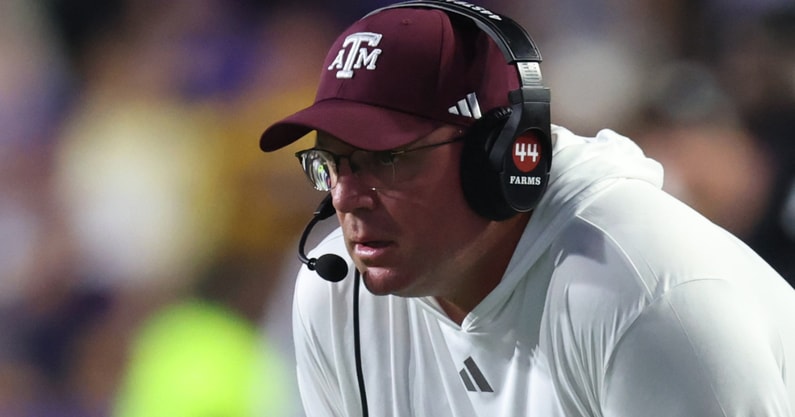 Texas A&M HC Mike Elko