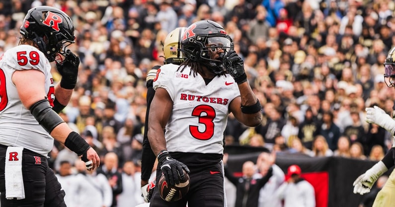 Rutgers Football RB Antwan Raymond