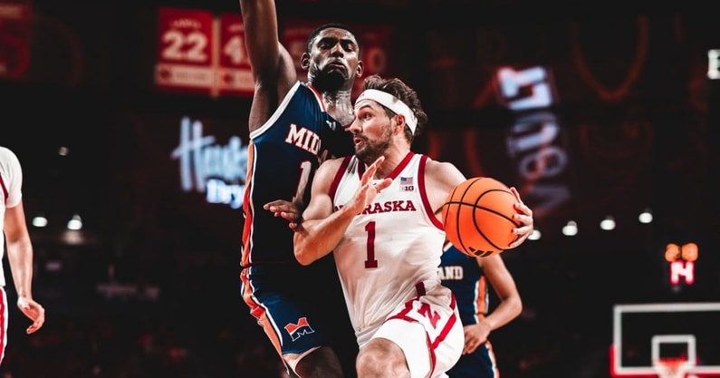 Sam Hoiberg Nebraska basketball 2024-25