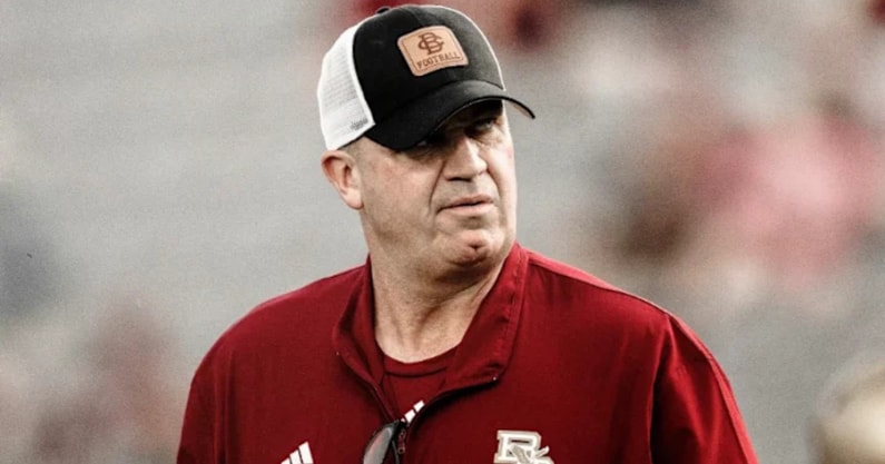 Bill O'Brien (Image courtesy of BC Athletics)