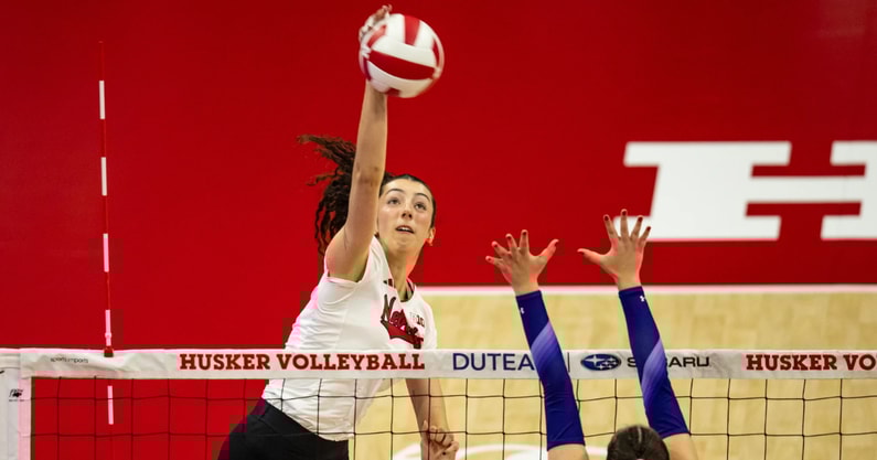 Nebraska volleyball Virginia Adriano