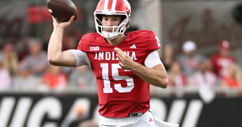 NCAA Football: Michigan State at Indiana