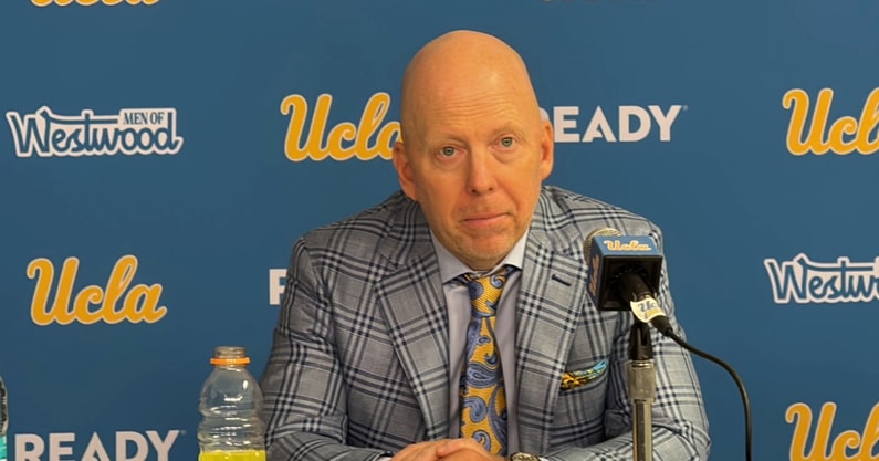 UCLA head coach Mick Cronin