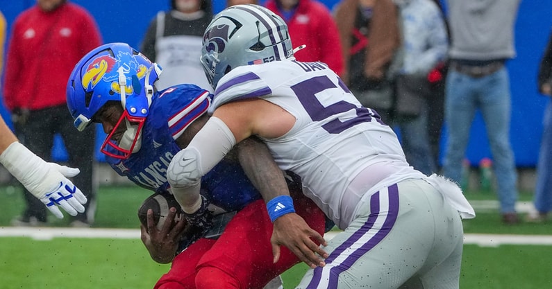 NCAA Football: Kansas State at Kansas