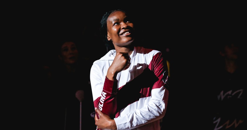 Maryam Dauda (Photo by Katie DUgan/GamecockCentral)