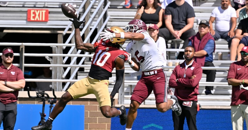 Boston College CB Syair Torrence Fordham