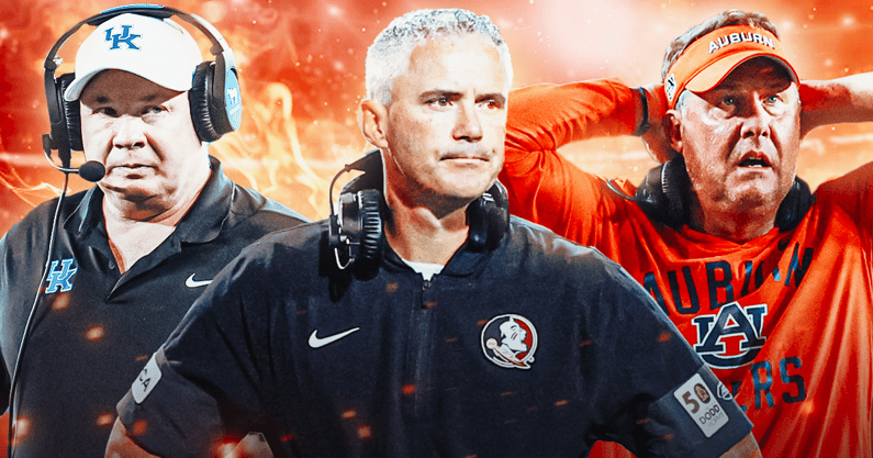 hot seat CFB Coaches AFI