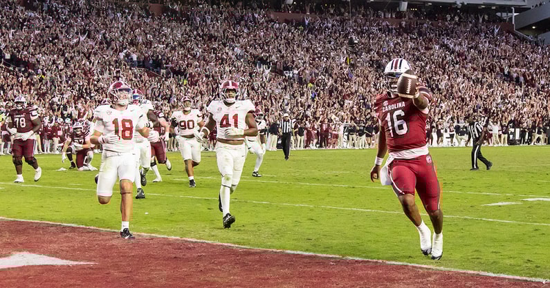 NCAA Football: Alabama at South Carolina