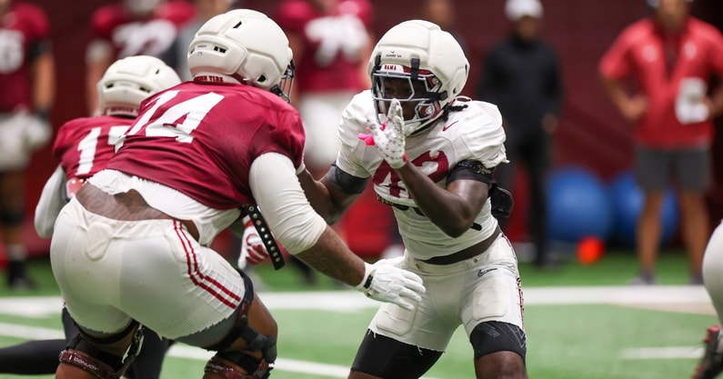 Alabama Football Practice
