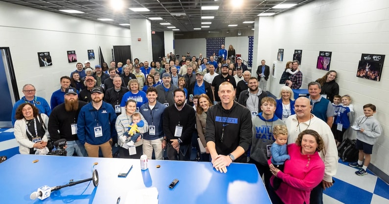 Mark Pope, Media and Family Day - Chet White, UK Athletics