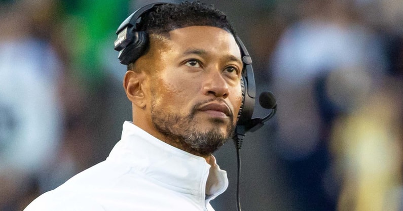 Notre Dame HC Marcus Freeman