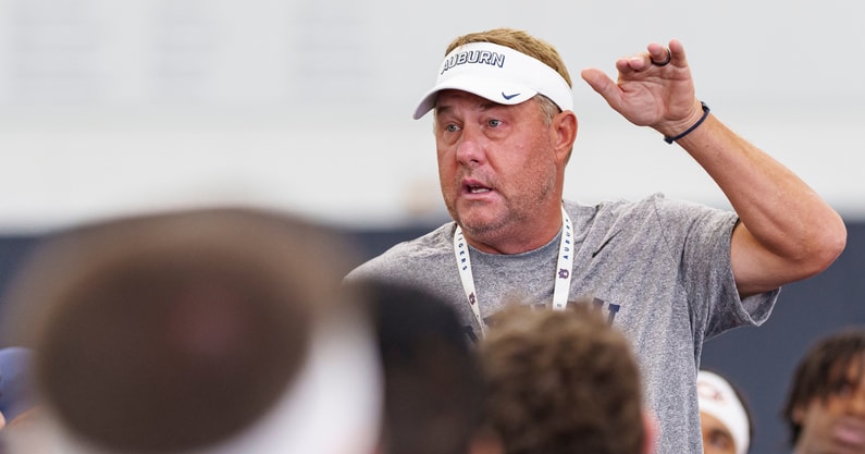 Hugh Freeze (Photo by Auburn Athletics)