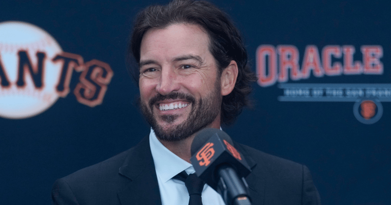 Tony Vitello. Credit: San Francisco Giants X