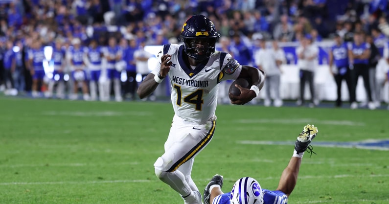 NCAA Football: West Virginia at Brigham Young