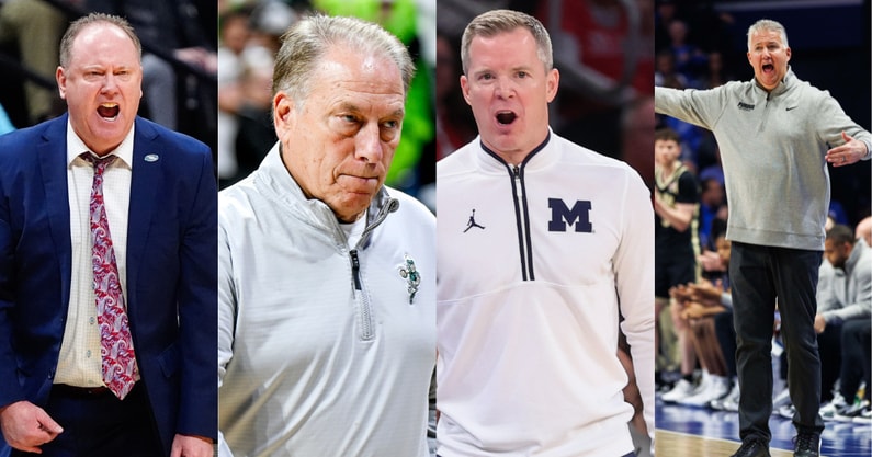 Greg Gard Tom Izzo Dusty May Matt Painter