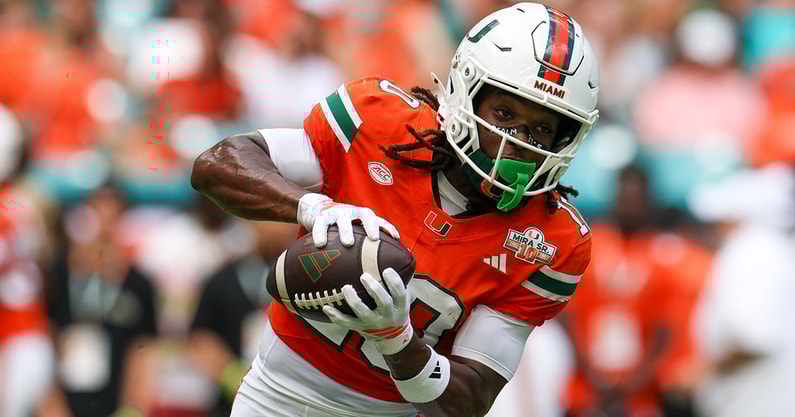 Miami WR Malachi Toney