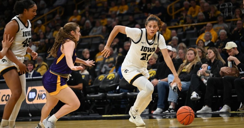 The Hawkeyes defeated Ashland University in an exhibition on Thursday. (Photo by Dennis Scheidt)