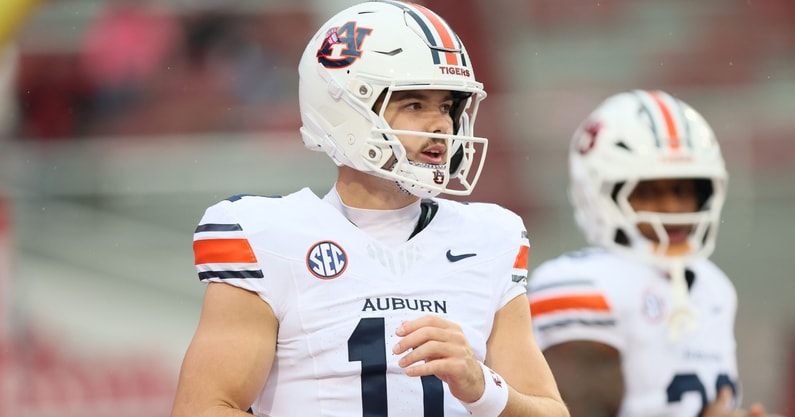 NCAA Football: Auburn at Arkansas