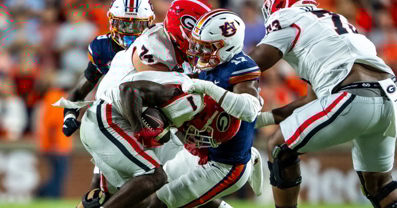 Xavier Atkins (Photo by Matt Rudolph/AuburnSports)
