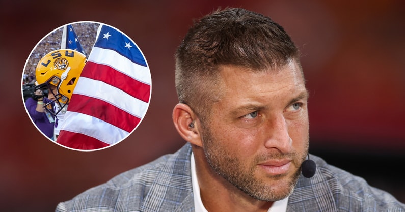 LSU-coaching-search-Tim-Tebow-encourages-Tigers-to-avoid-pressure-of-the-media-and-fanbase-for-next-hire