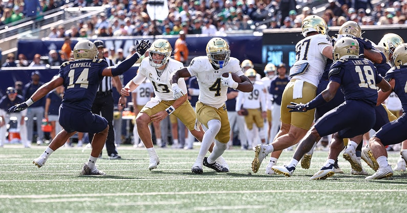 Notre Dame vs. Navy in 2024