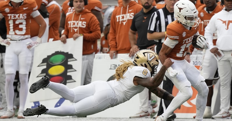NCAA Football: Vanderbilt at Texas