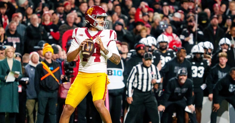 USC QB Jayden Maiava vs. Nebraska football