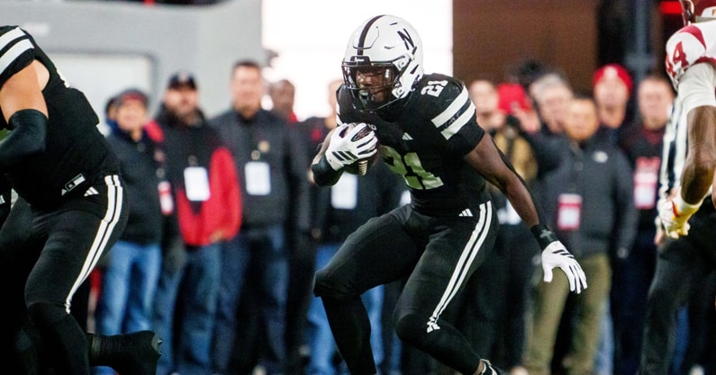 Emmett Johnson Nebraska football 2024