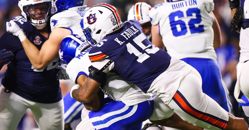 Keldric Faulk (Photo by Auburn Athletics)