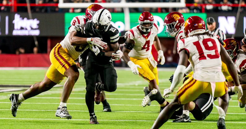 Nebraska football RB Emmett Johnson vs. USC
