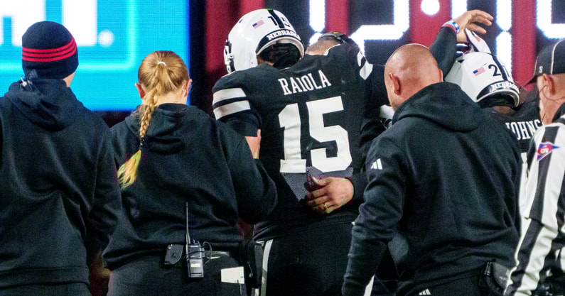Nebraska football QB Dylan Raiola vs. USC