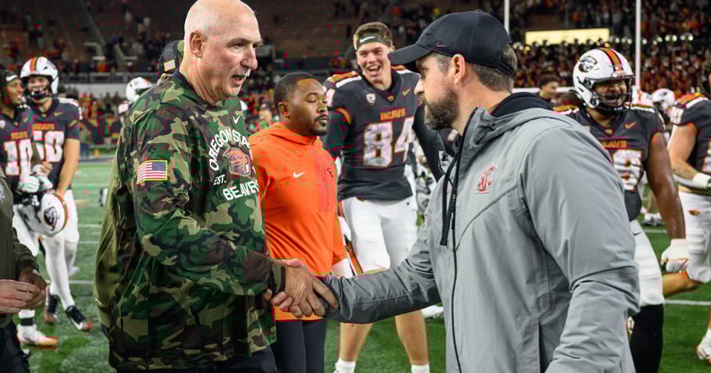 NCAA Football: Washington State at Oregon State