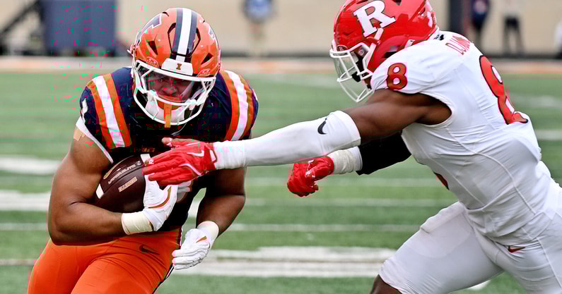 NCAA Football: Rutgers at Illinois