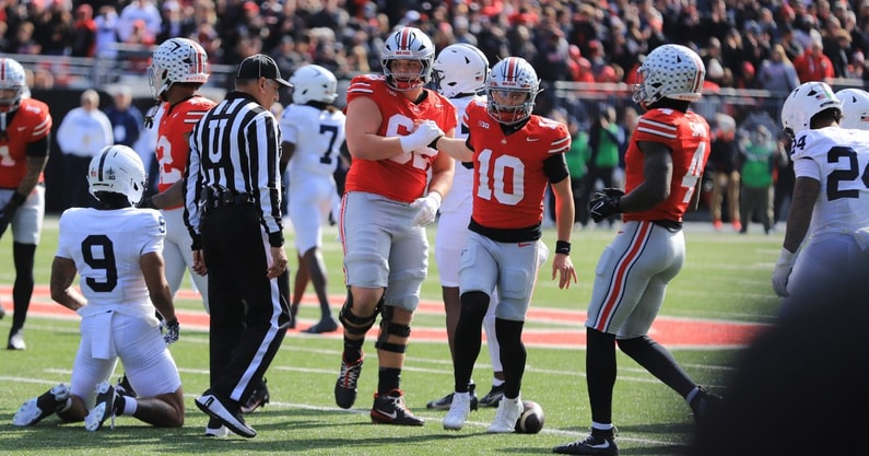 Julian Sayin by Mick Walker -- Lettermen Row --