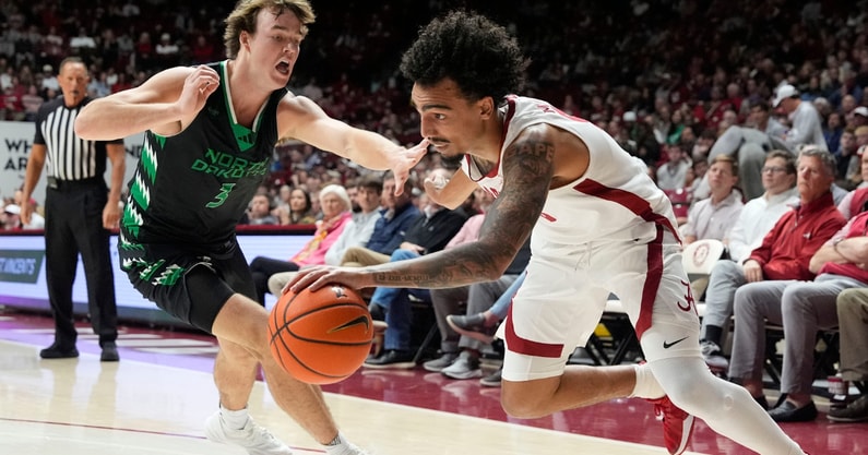 Alabama guard Houston Mallette