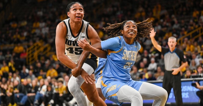 The Hawkeyes handled business in their season-opener against Southern. (Photo by Dennis Scheidt)