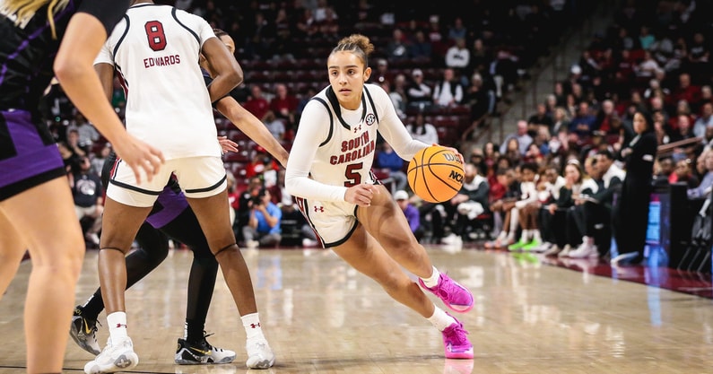 Tessa Johnson (photo by Katie Dugan/GamecockCentral)