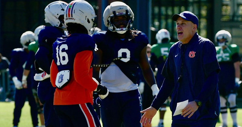 DJ Durkin (Photo by Jay G. Tate/AuburnSports)