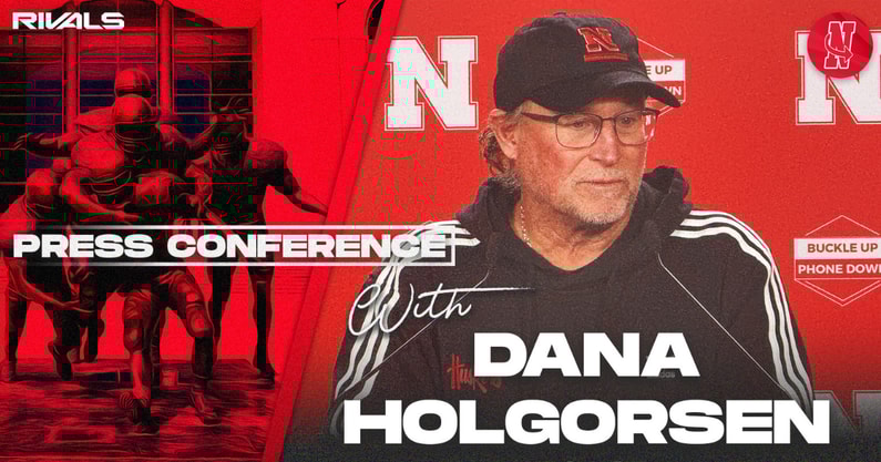 Nebraska football offensive coordinator Dana Holgorsen