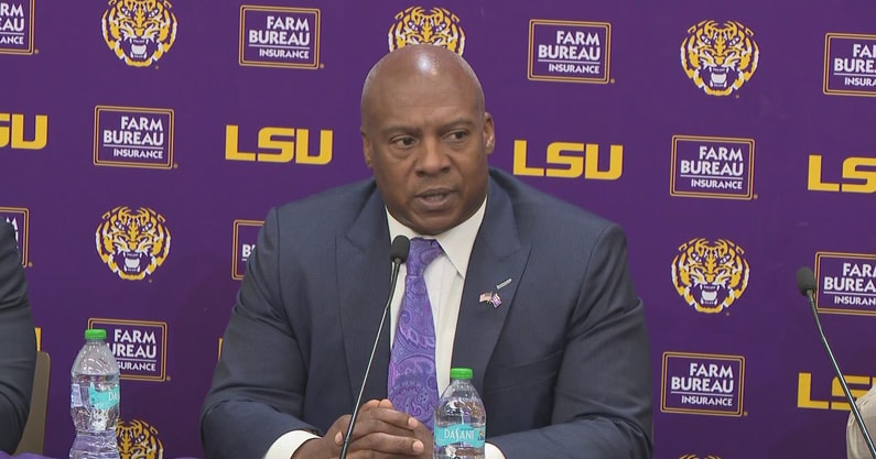 LSU Football has named a permanent athletics director (Photo: WWL)